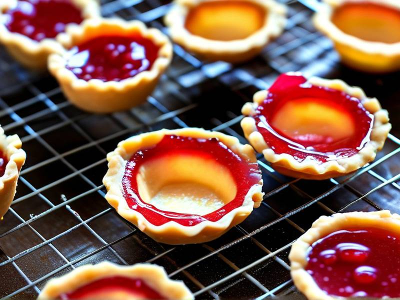 How to line tart shells properly stop fruit juices soaking baked pastry crust