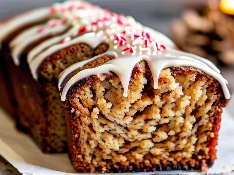 How to bake molasses gingerbread loaf spiced moist tender cake crumb texture