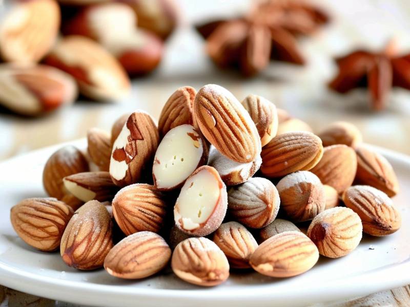 How to make praline almond crunch sprinkle decorative cake surface toppings