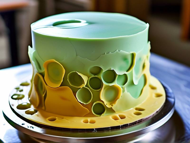 How to release trapped air bubbles underneath fondant covered cake surface