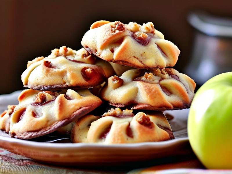 How to bake apple cinnamon scones sweet spiced fruit filled teatime pastries