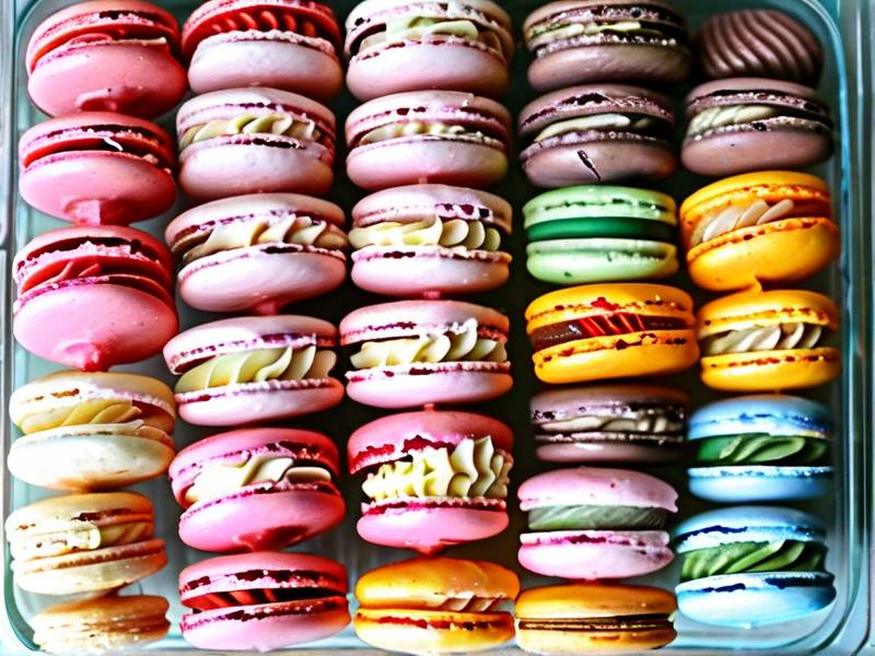How to age filled macarons refrigerator develop ideal chewy shell texture