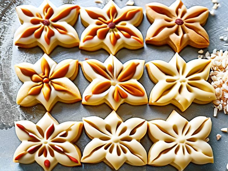 How to bake almond tuile cookies thin crisp decorative cake side borders
