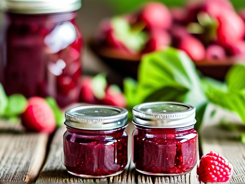 How to make homemade berry chia jam no refined sugar fruit spread
