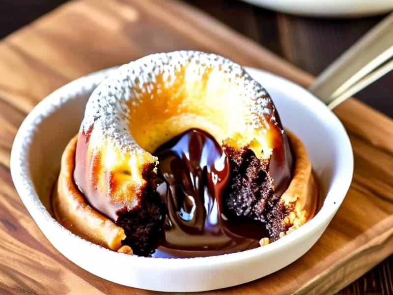 How to cook air fryer mini chocolate lava cakes fast easy individual servings
